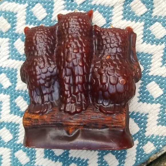 🇺🇦 E Big Beautiful Owl Candle – Unique Home Decor Statement Piece - Picture 3 of 7